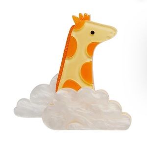 Erstwilder Head in the Clouds Brooch, Whatever The Weather Collection, Giraffe
